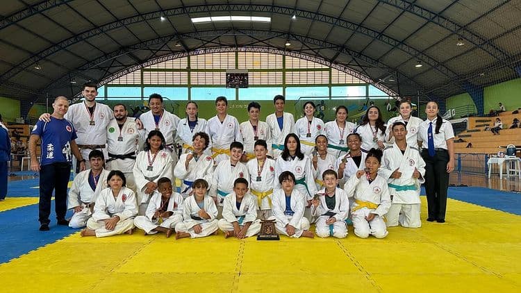 Torneio de Judô da Associação Bushido em Vargem Grande do Sul